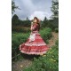 Yolanda Cranberry And Four-Leaf Clover Cardigan Skirt JSK and OP(Reservation/3 Colours/Full Payment Without Shipping)